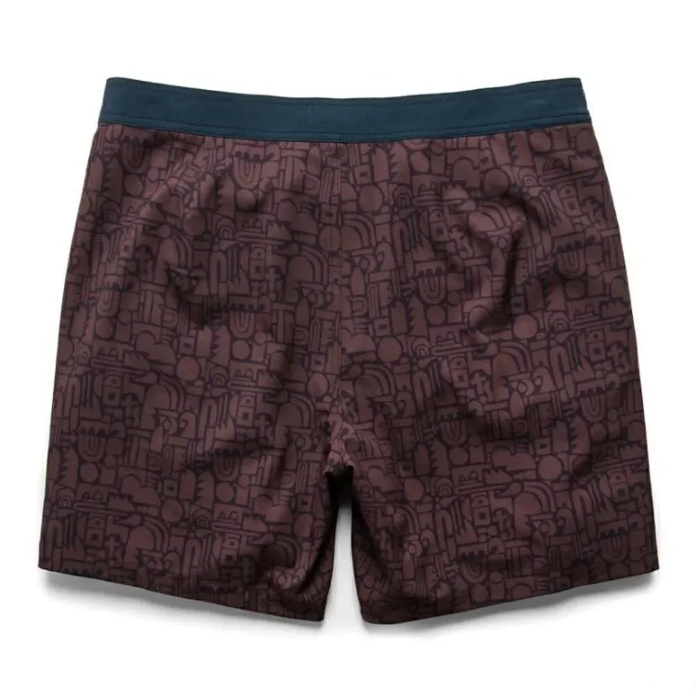 Taylor Stitch Bo Boardie Board Shorts In‎ Building Blocks Geometric Mens variety